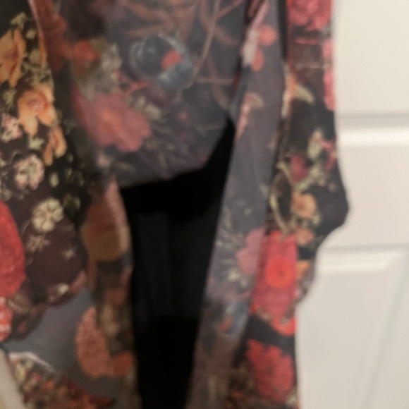 🌻🌺Farm Rio Laina Maxi Sheer Dress with Slip & 🎁👗 - Picture 12 of 16